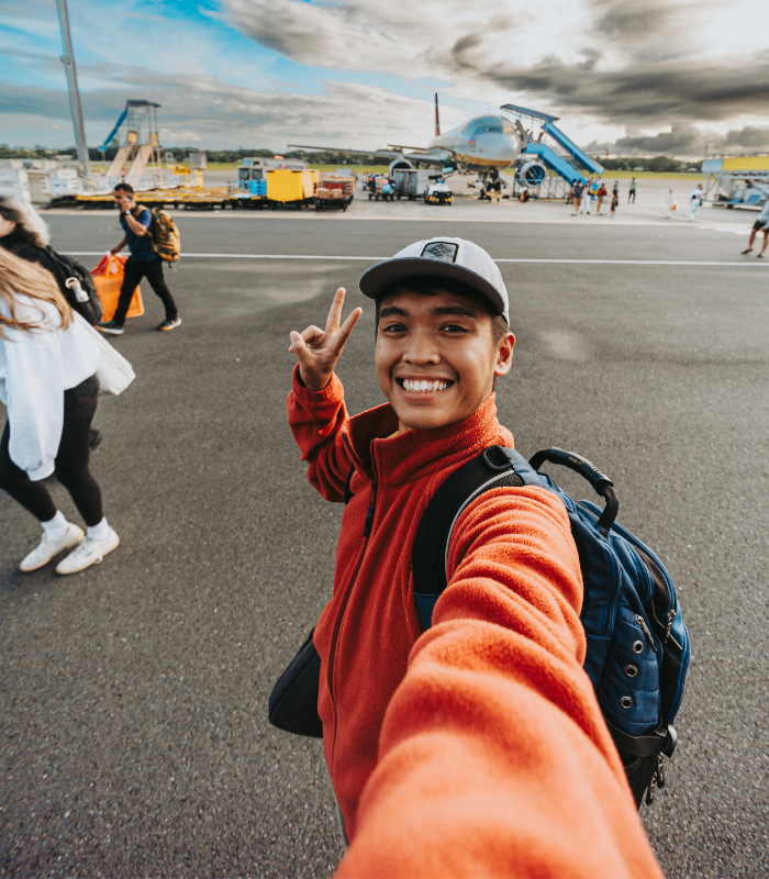 an expatriate happy after therapy for expats